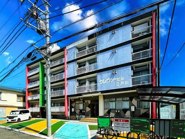 江戸川区北小岩４丁目の一棟マンションの外観