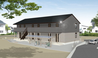 【外観】 | 完成イメージパース