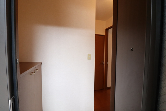 クレールみゆき　A棟の玄関