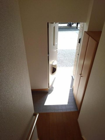 ハッピーライフＢの玄関