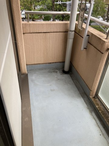 ビッグフォレストつくばのバルコニー