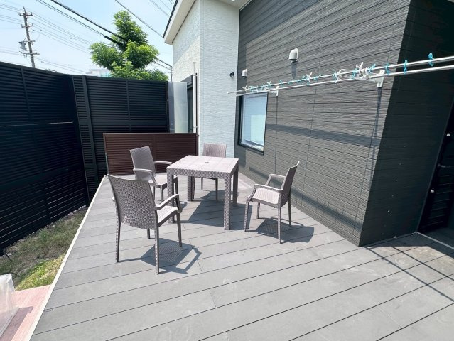 中古戸建　羽島市小熊町島2丁目　令和５年築の庭|中庭