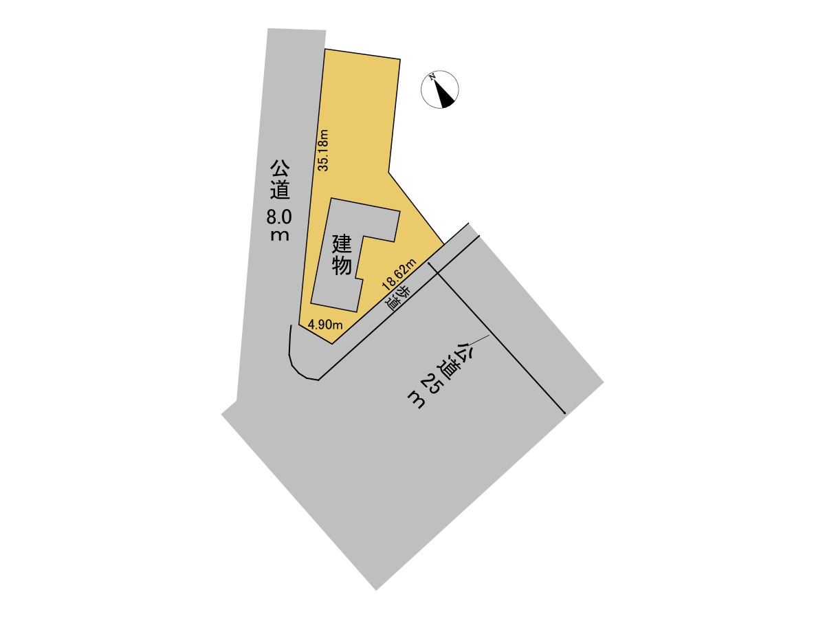 中古戸建　羽島市小熊町島2丁目　令和５年築の区画図