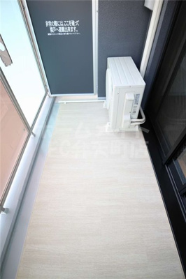 【バルコニー】 | Metrosa弁天町 | 陽当たり良好なバルコニーです