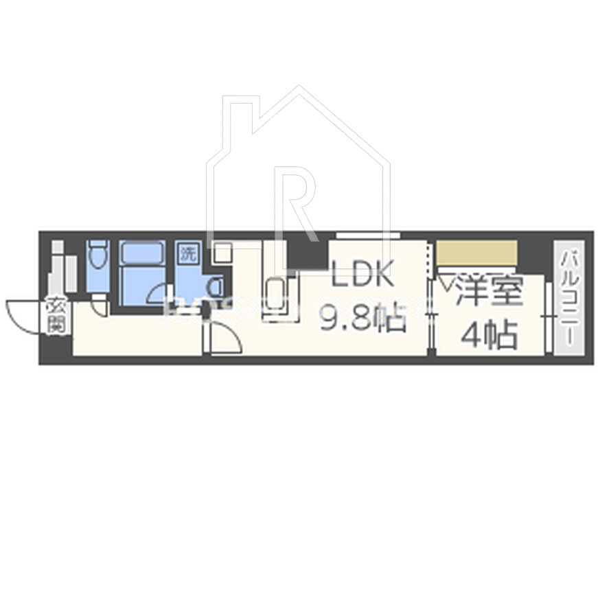 AMBITIOUS鎗屋町の間取り
