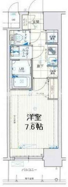 スワンズシティ堂島川の間取り