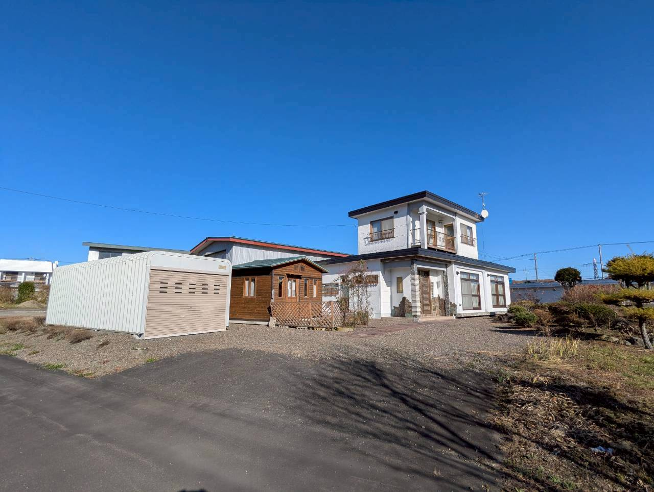 釧路市阿寒町仲町２丁目　中古住宅の外観