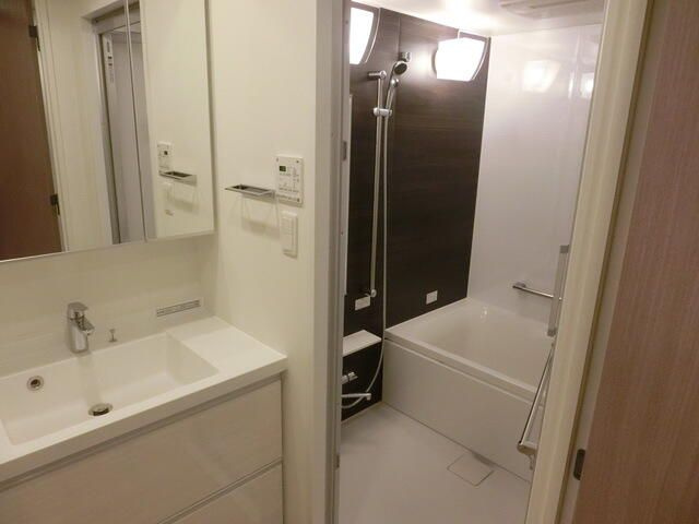 パークリュクス日本橋大伝馬町の洗面所