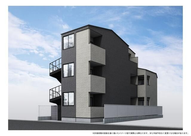 ＭＯＭＯ　ＨＯＵＳＥ東村山(モウモウハウスヒガシムラヤマ)の外観パース