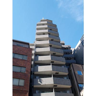 パレステュディオ三田の外観|外観は落ち着いています