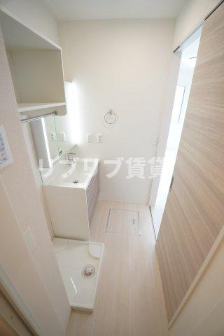 ベルウェル亀岡の洗面所