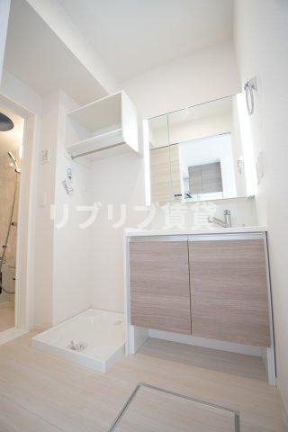 ベルウェル亀岡の洗面所