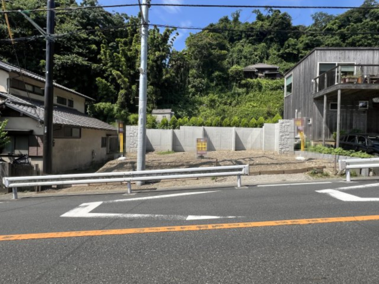 建築条件なし！鎌倉駅まで徒歩15分の整形地の外観