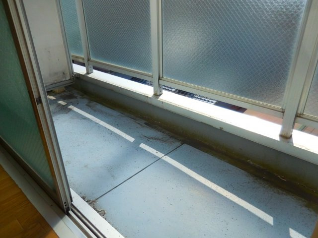 ハイマートさつきのバルコニー