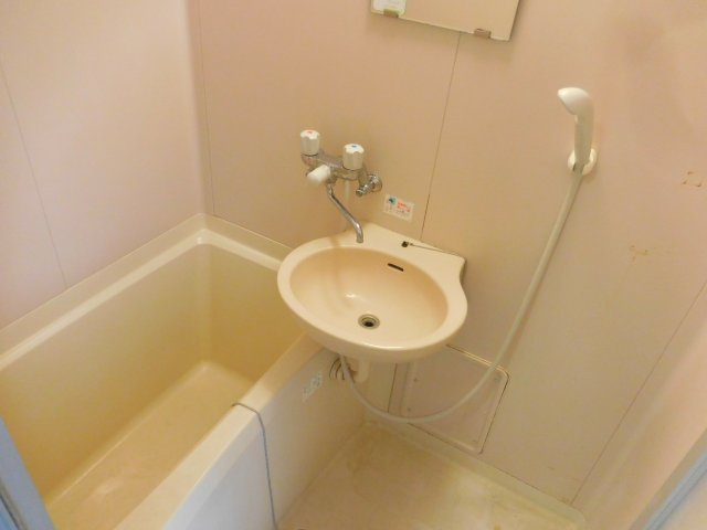 ハイマートさつきの浴室