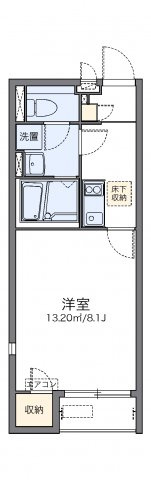 三木市志染町中自由が丘３丁目のアパートの間取り|代表的な間取のため実際の間取とは異なる場合があります