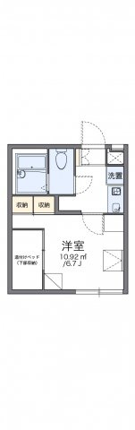 レオパレス片山町の間取り