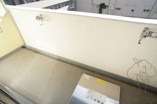 リップルビガー扇町のバルコニー