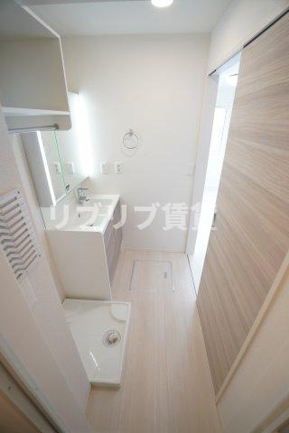 ベルウェル亀岡の洗面所