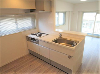 【キッチン】 | 第五コーポサンキョー | きれいなキッチンです