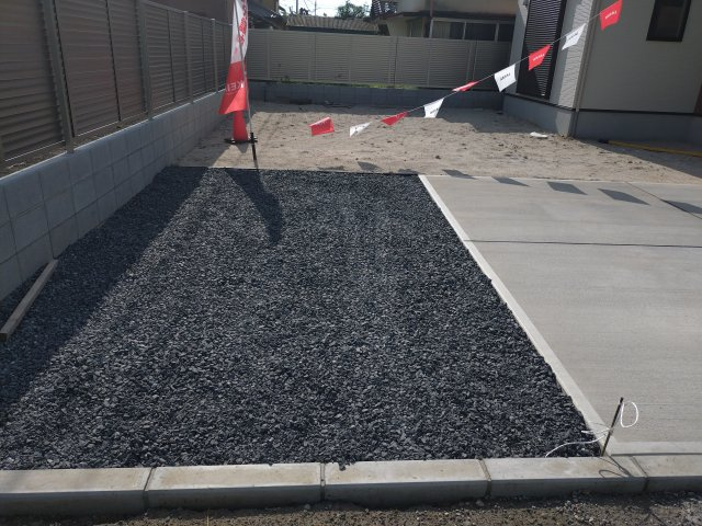 常陸太田市馬場町　2期の駐車場|ゆったりとした駐車スペースがございます！