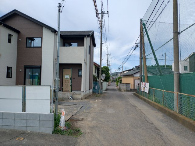 常陸太田市馬場町　2期の前面道路含む現地写真|前面道路含む現地写真です