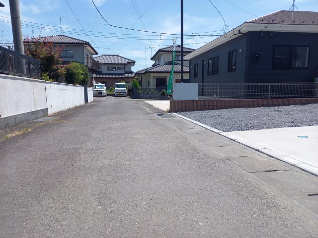常陸太田市金砂郷　第４の前面道路含む現地写真|７月下旬完成！！ご案内も可能～是非お気軽にお問合せ下さい。