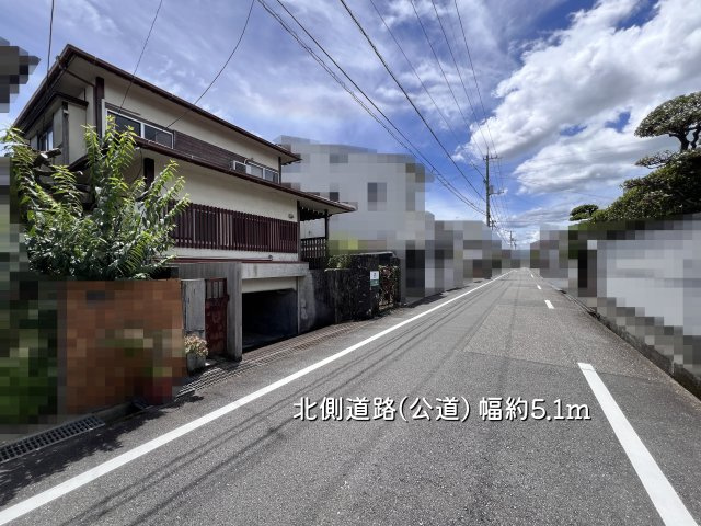 【前面道路含む現地写真】 | 高知市三園町