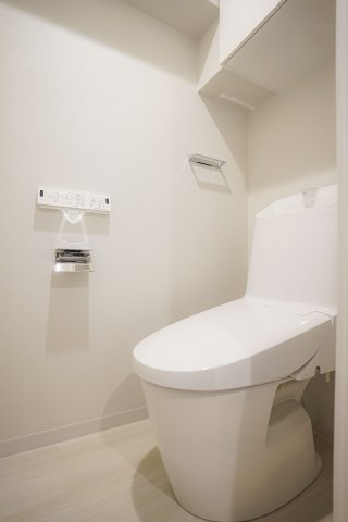 ライオンズマンション三郷第5　のトイレ|新品交換済みのトイレです