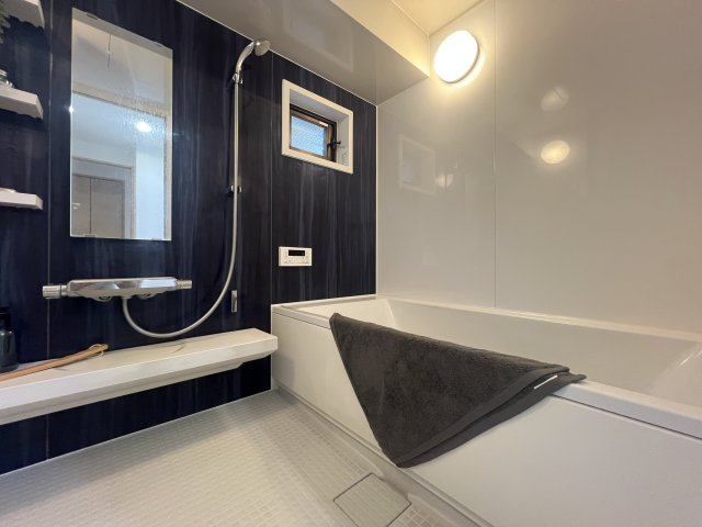 駐車場確実に確保！追加費用管理費込でナシ！【ピュアハイツ南万騎が原】の浴室|お風呂で日々の疲れを落としましょう
