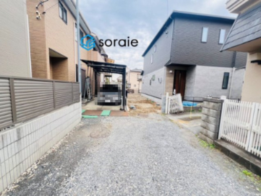 所沢市西狭山ヶ丘13期　新築戸建の前面道路含む現地写真|11/13　撮影