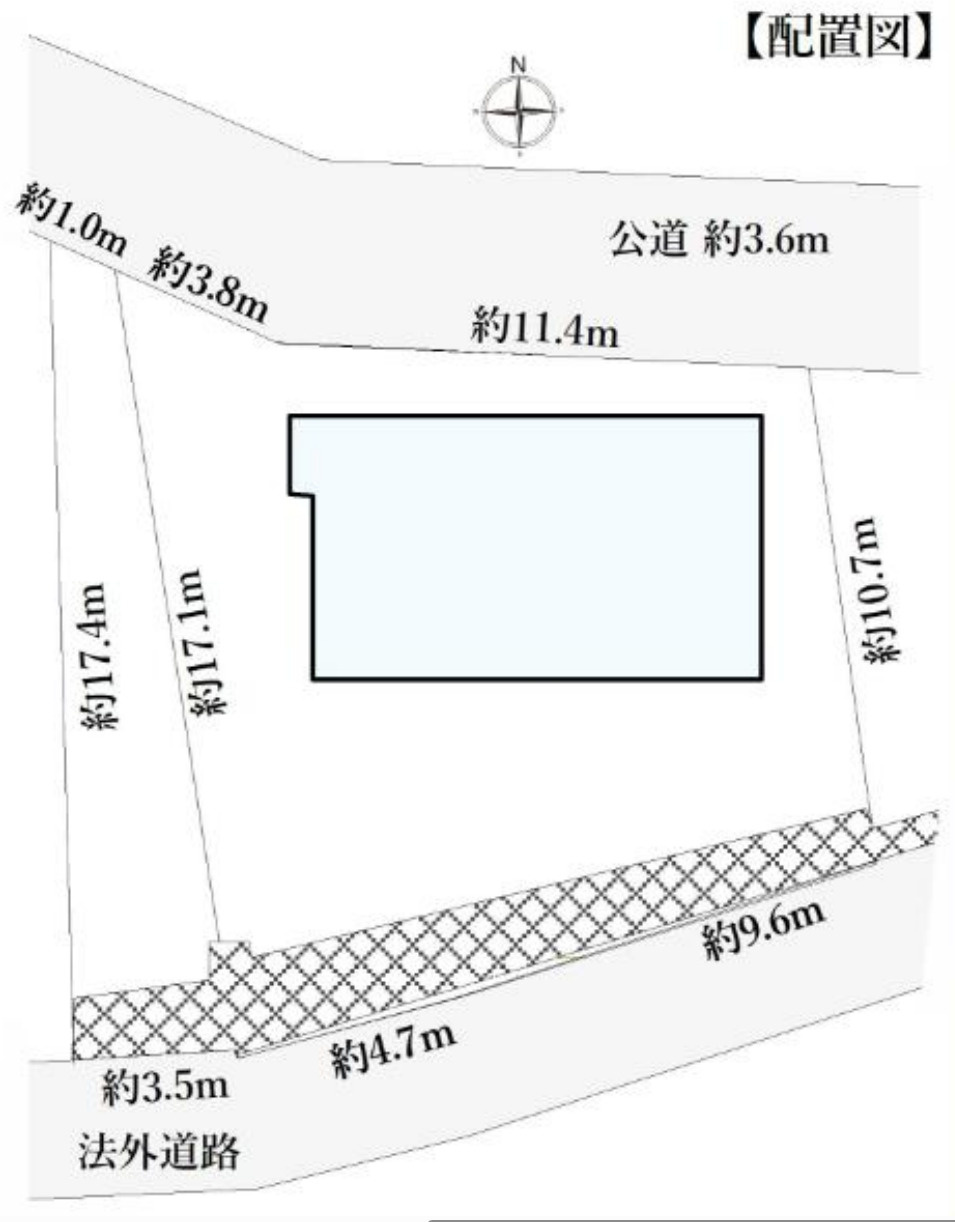 横浜市鶴見区獅子ヶ谷3丁目 新築戸建て【仲介手数料無料】の区画図