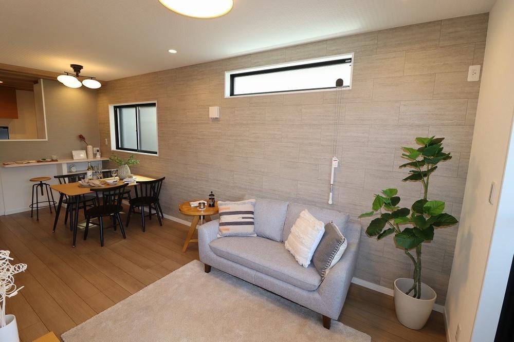 豊里町　新築一戸建ての居間・リビング|LDK15.25帖
■物件内覧・資金計画相談・住宅ローン相談、リフォーム相談、お問合せ受付中■
※当日・翌日のご内覧、ご相談はお電話でのお問合せがスムーズです！