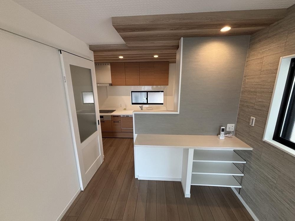 豊里町　新築一戸建ての居間・リビング|LDK15.25帖
■物件内覧・資金計画相談・住宅ローン相談、リフォーム相談、お問合せ受付中■
※当日・翌日のご内覧、ご相談はお電話でのお問合せがスムーズです！