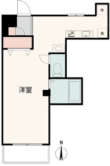 【間取り】 | バームハイツ綾瀬