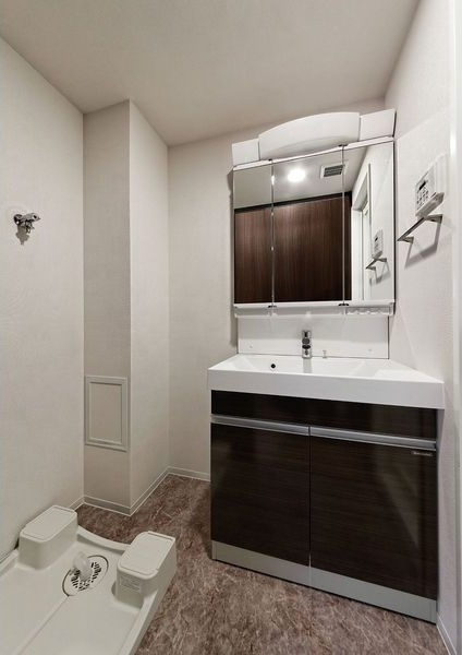 リシュドール鶴舞公園の洗面所