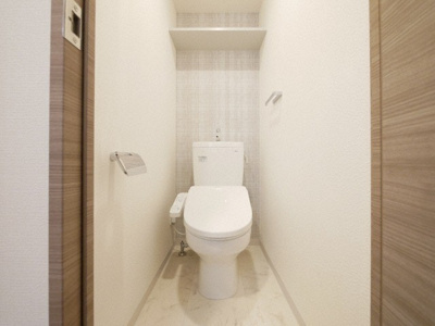 【トイレ】 | S-RESIDENCE三国WEST | 清潔感のあるトイレです