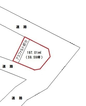 深谷市上柴町東2丁目　売地の土地図