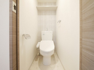 【トイレ】 | S-RESIDENCE三国WEST | 清潔感のあるトイレです