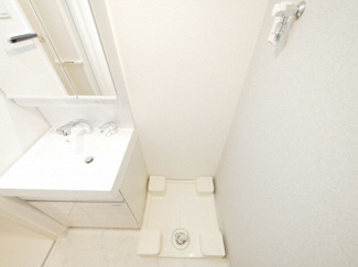 【設備】 | S-RESIDENCE三国WEST | 洗濯機置き場です