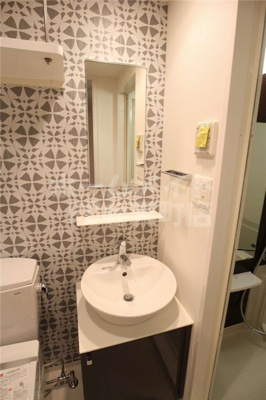 【洗面所】 | エスリード弁天町ベイコート | コンパクトで使いやすい洗面所