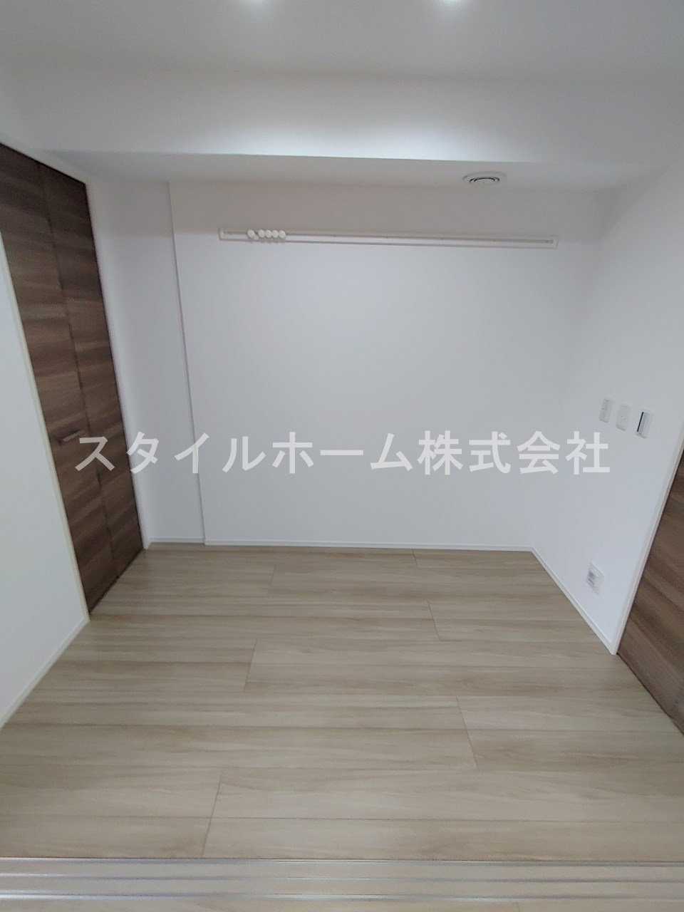 グランヴェール柱の寝室