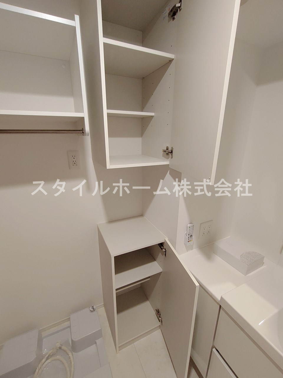 グランヴェール柱の収納