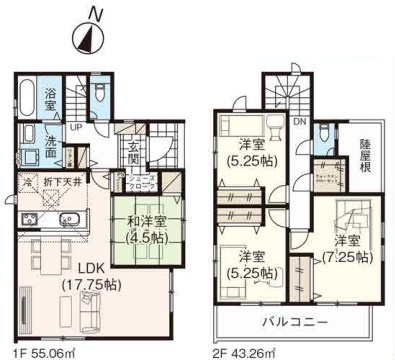 ★先着順販売受付開始！
◎耐震+高性能＋高デザインをローコストで！：上東 1号棟  
◎断熱等級5取得ZEH水準仕様
◎長期優良住宅認定物件
◎庄小 徒歩7分
◎広々敷地45坪
◎駐車並列2台
