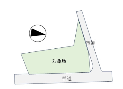 【区画図】 | 加東市栄枝　土地