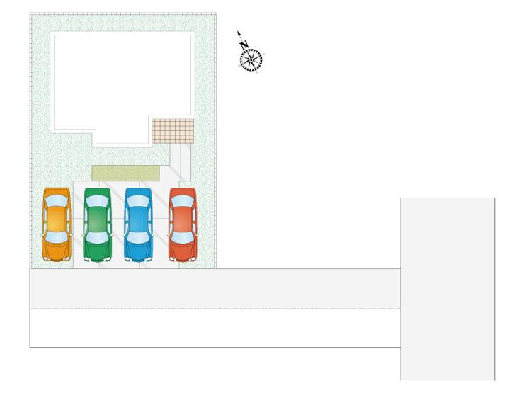 佐野市奈良渕　新築戸建5-5の区画図