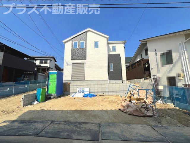 【外観】 | 福岡市城南区友丘4丁目1期　3号棟（全3棟）【仲介手数料無料・0円】 | 完成イメージの外観パースです。