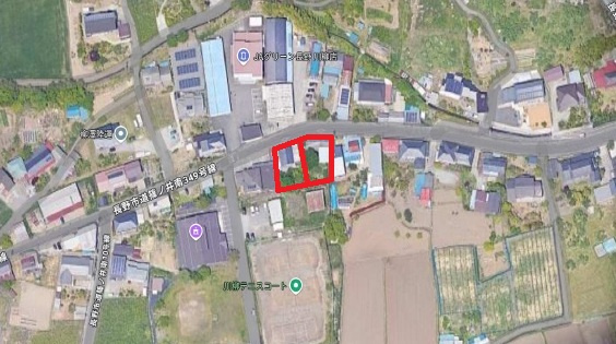 篠ノ井二ツ柳の土地図