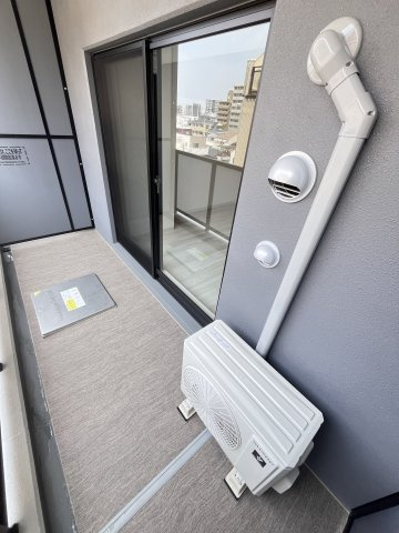 大阪市都島区内代町１丁目の賃貸マンションのバルコニー