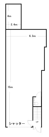 【間取り】 | 元町通５丁目店舗